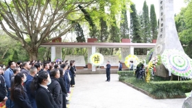 祭奠英烈學黨史 恪守初心強信念