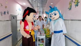 儿童节快乐 | 哪吒、敖丙携手送健康 童心不“恙”乐开怀