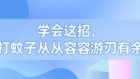 学会这招，打蚊子从从容容游刃有余
